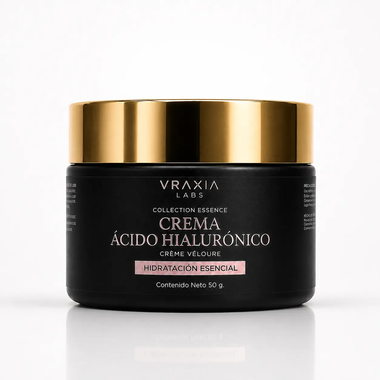 Crema Ácido Hialurónico Crème Véloure de VRAXIA LABS, Collection Essence