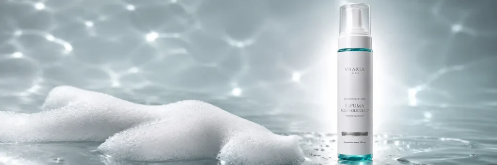 Espuma Ácido Glicólico Pureté Glycent de VRAXIA LABS en composición de ingredientes