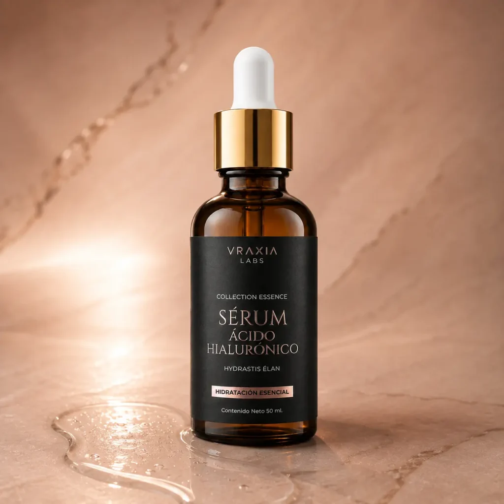 Sérum Ácido Hialurónico Hydrastis Élan de VRAXIA LABS en continuidad de rutina