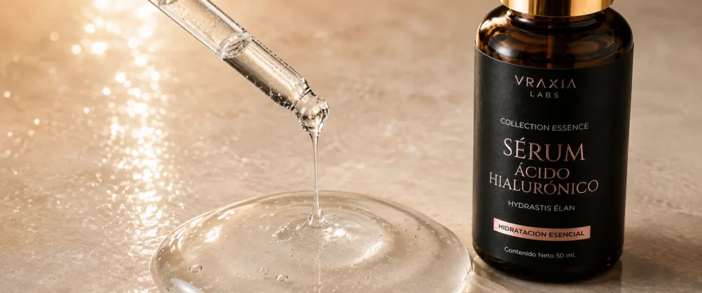 Sérum Ácido Hialurónico Hydrastis Élan de VRAXIA LABS en composición de ingredientes