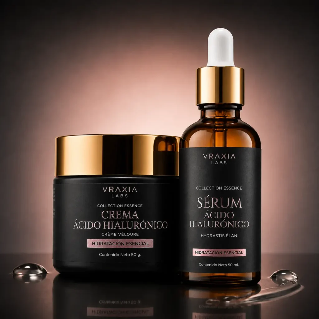 Sérum Ácido Hialurónico Hydrastis Élan y Crema Crème Véloure de VRAXIA LABS